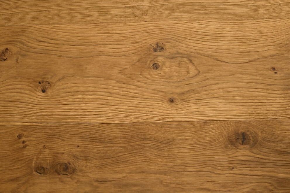 Oak plank flooring