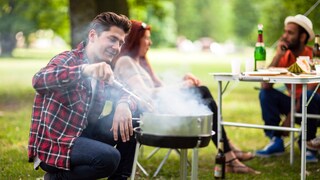 Grillen im Park