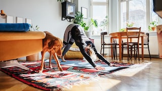 Wohnzimmer Dinge verbannen