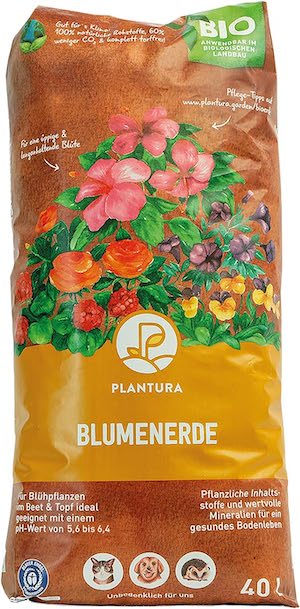 Bio-Blumenerde