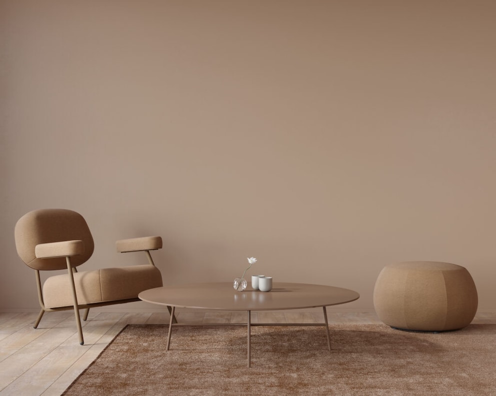 Low rooms in light Color Drenching