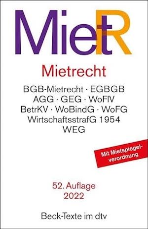 Mietrecht des BGB