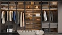 Kleiderschrank mit Glastüren