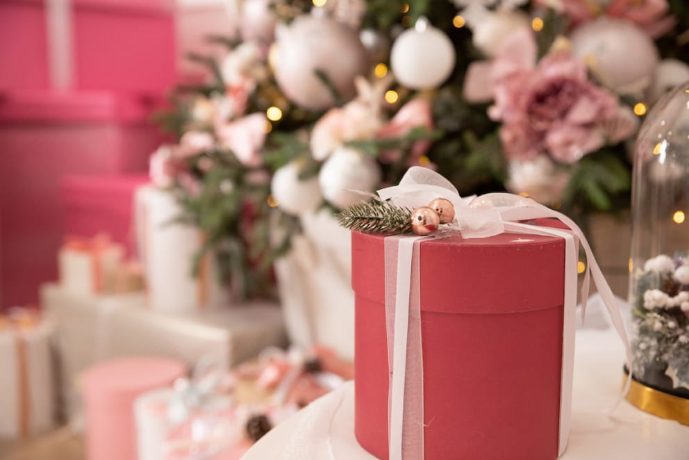 Christmas in Pink and Rose
