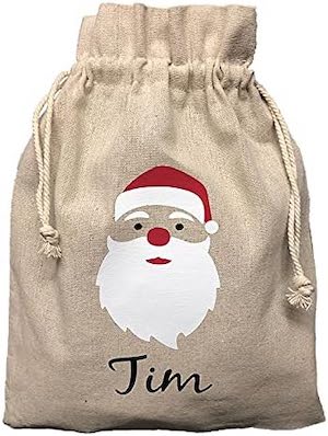 Geschenkesack mit Namen personalisiert