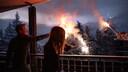 Silvester Feuerwerk Balkon