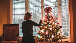 Alle Jahre wieder: Ein Weihnachtsbaum aus Kunststoff kann immer wieder verwendet werden