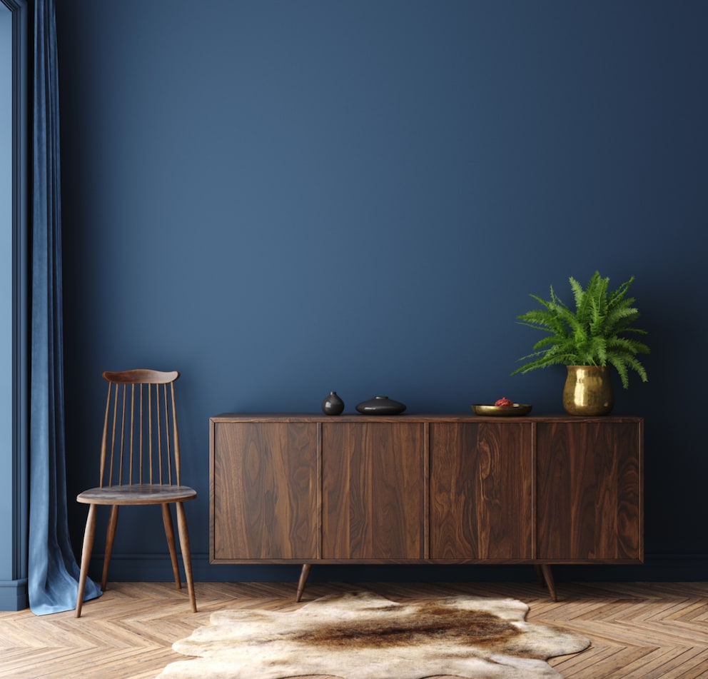 Dark furniture