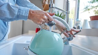 Der Sprinter: Mit dem Wasserkocher bringt man Wasser in der Küche am schnellsten zum Kochen