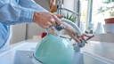 Der Sprinter: Mit dem Wasserkocher bringt man Wasser in der Küche am schnellsten zum Kochen