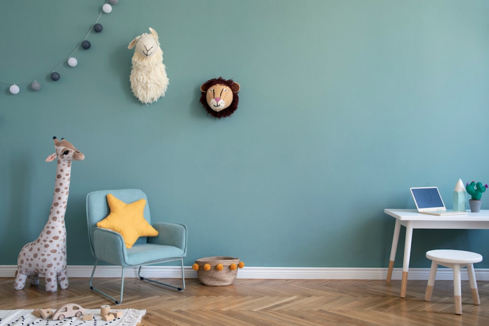 Animal motifs in the children's room