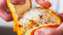 Orangen Mandarinen sch&auml;len Trick