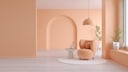 Das Zuhause mit Peach Fuzz einrichten