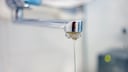 An Wasserhähnen sammelt sich besonders schnell Kalk an