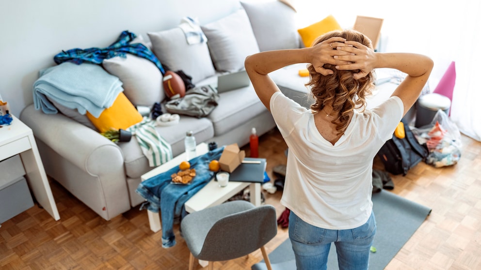 Die 60-Sekunden-Regel hilft dabei, dass kein Chaos in der Wohnung entsteht