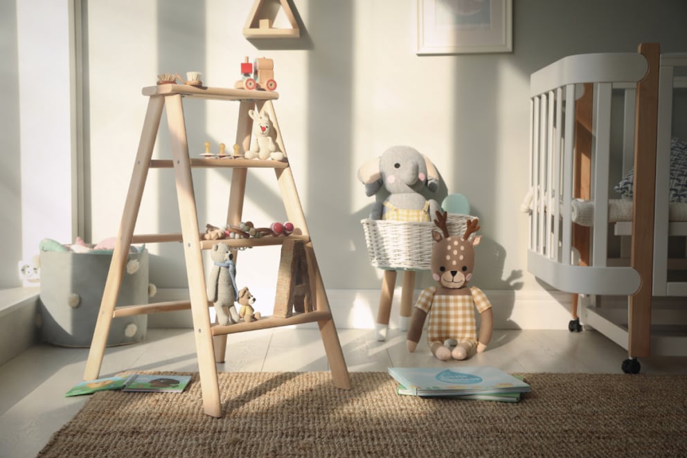 Small ladder in a child's room