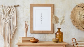 Wohnzimmer im Boho Chic