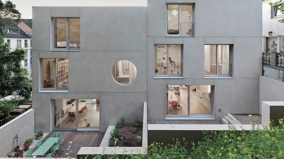 1. Platz HÄUSER Award: Doppelhaus HS77 des Stuttgarter Architekturbüros VON M