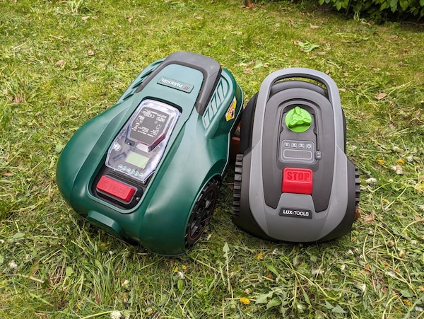 Günstige Mähroboter im Test Parkside vs. Lux