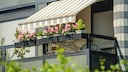 Markise als Sichtschutz auf dem Balkon