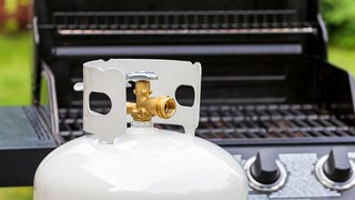 Gasgrill kontrollieren