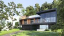 Bei einem Hybridhaus werden Baumaterialien für bestimmte Bereiche  verwendet, um effizienter und kostensparender zu planen.