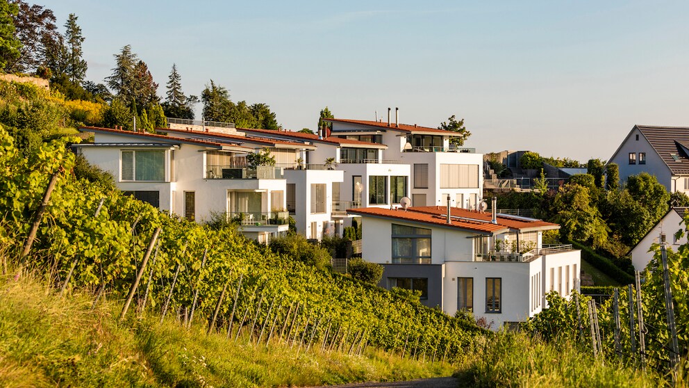 Haus in Hanglage