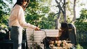 Grillen im Garten