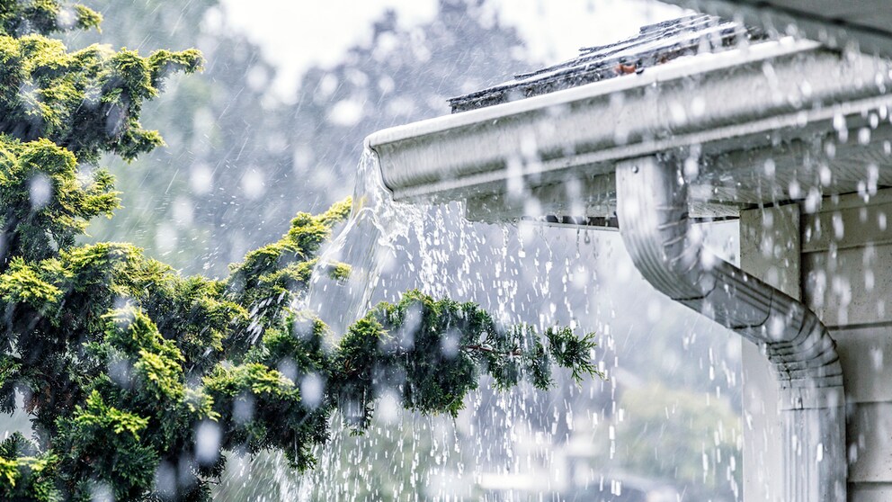 Ist man auf Unwetter gut vorbereitet, können sie am Haus weniger Schaden anrichten