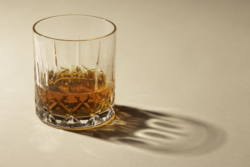 Crystal glass is much brighter, clearer, and more transparent