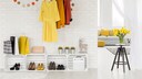5 kreative Schuhregal-Lösungen im Flur