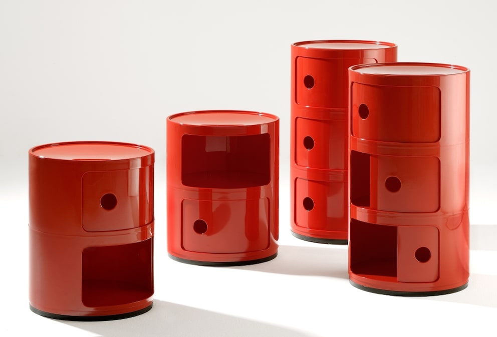 Componibili container with open or closed storage