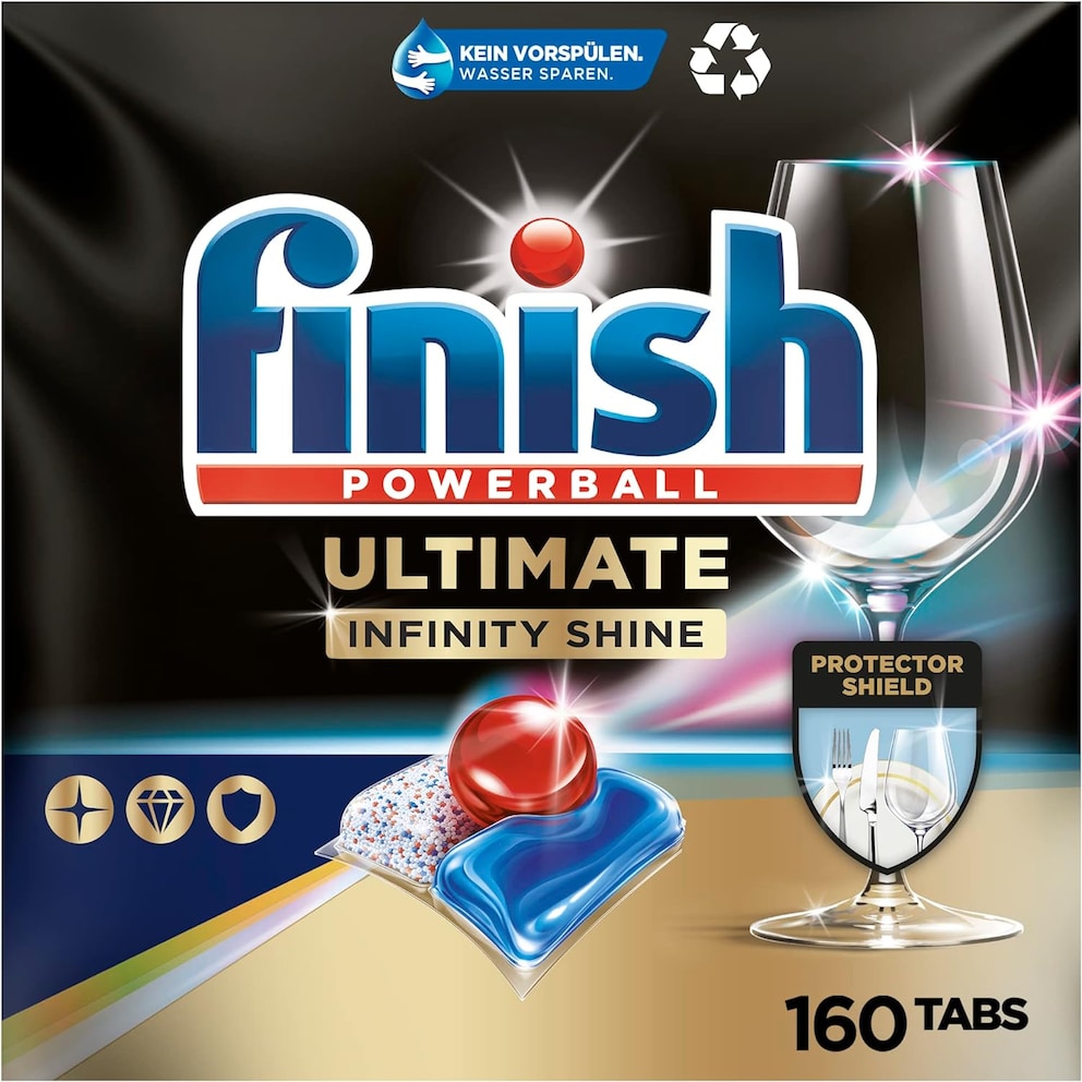 Finish Ultimate Infinity Shine Spülmaschinentabs