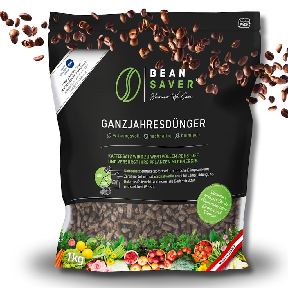 BeanSaver® | natürlicher Langzeitdünger mit Schafwolle