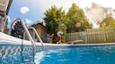 Pool im Garten
