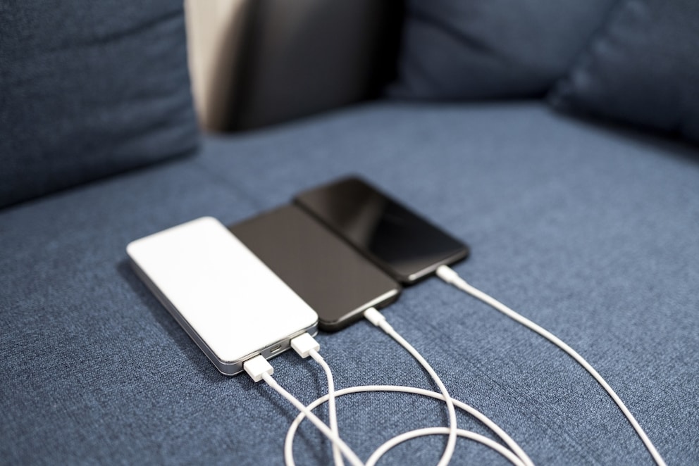 Upholstered furniture as a modern charging station for smartphones, power banks, and more