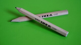 Die berühmten Bleistifte von Ikea