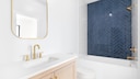 Zeitgemäßes Badezimmer