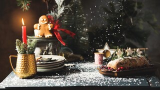 Weihnachtliche Deko für die Küche