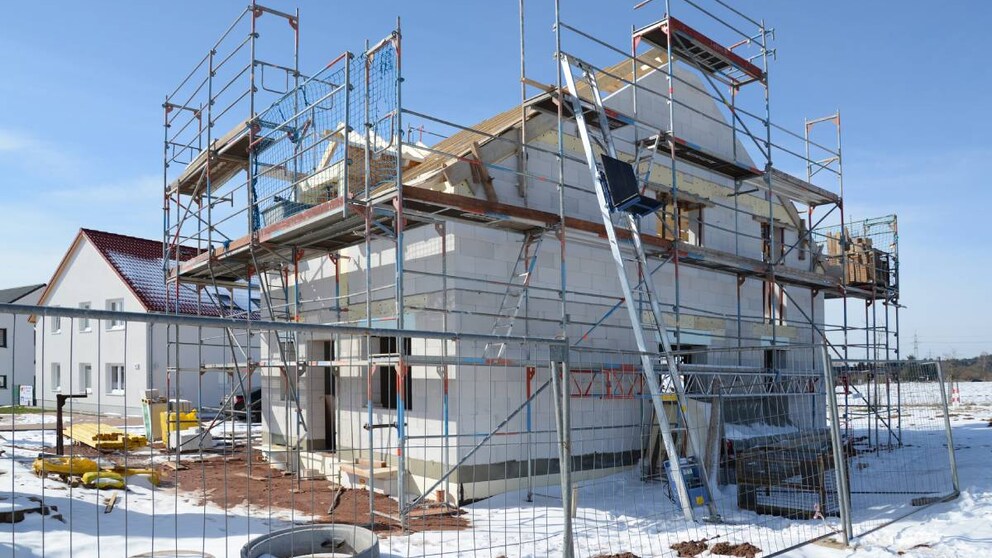 Frostschäden Winter Neubau