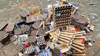 Böller Raketen entsorgen