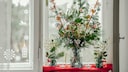 Auch Blumen k&ouml;nnen als weihnachtliche Dekoration dienen