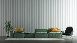 Strukturtapete in Mint
