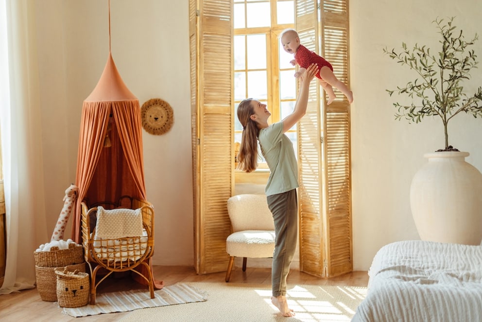 muted colors are thee trend for children's rooms