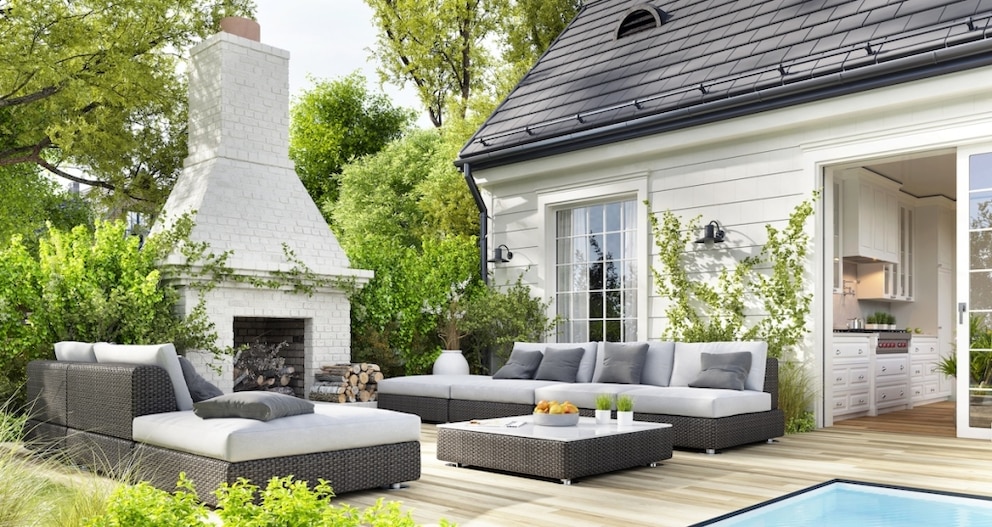 Modular furniture is included in the garden furniture trends 2025