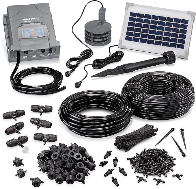esotec Solar Bewässerungscomputer WaterDrops