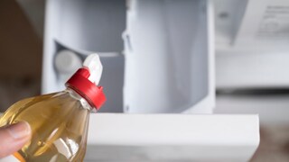 Essig in der Waschmaschine