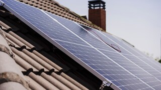 Solaranlage auf dem Dach