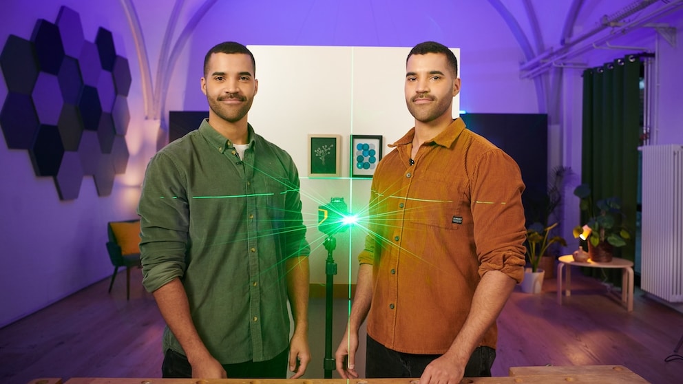 Kreuzlinienlaser