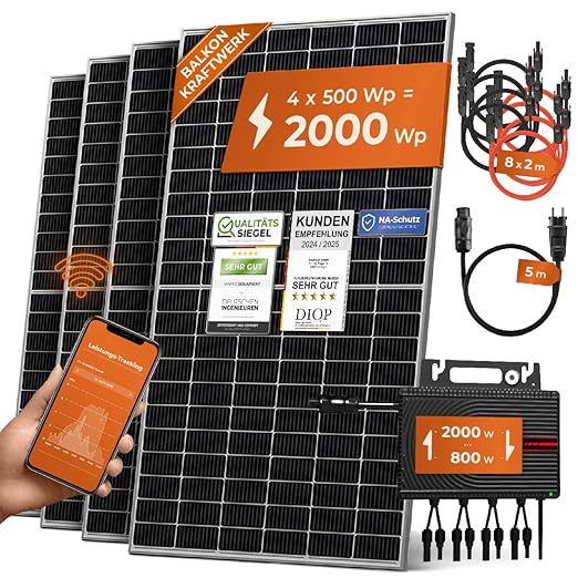 Solarway Balkonkraftwerk 2000W